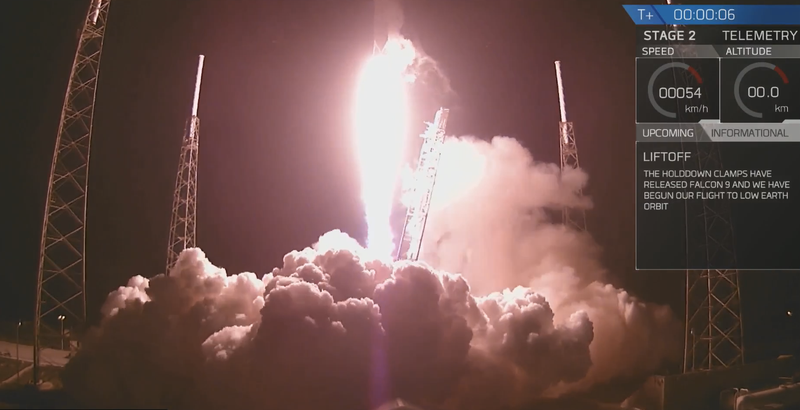 Illustration for article titled El Falcon 9 de SpaceX vuelve a estrellarse al intentar aterrizar sobre una barcaza